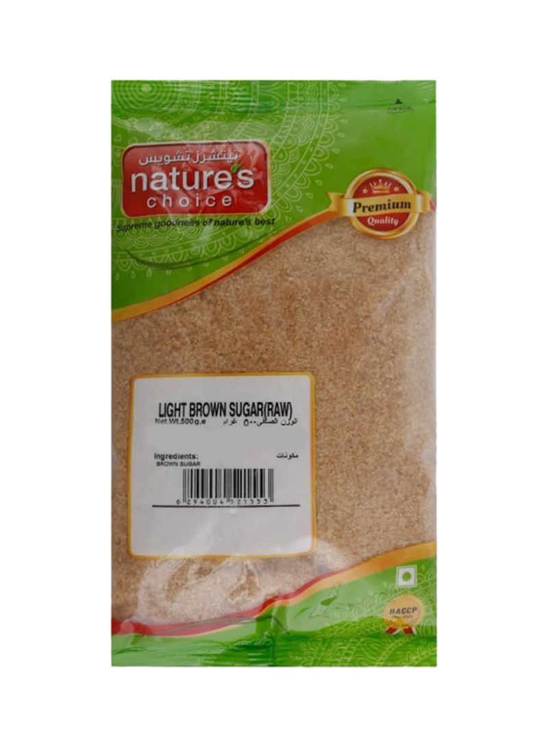 NATURE CHOICE LIGHT BROWN SUGAR (RAW)
