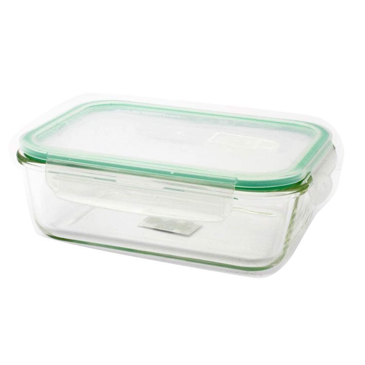 Royalford Rectangular Glass Airtight Container 1 L