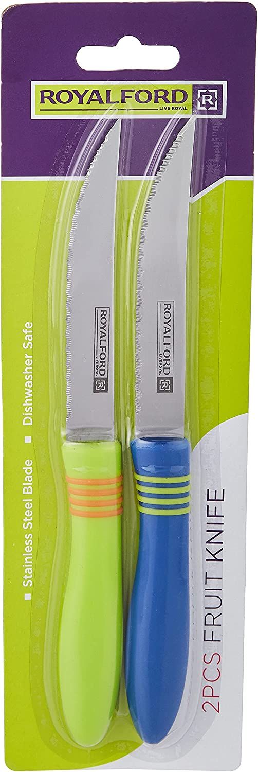 Royalford Fruit Knife Set, 2 Pieces