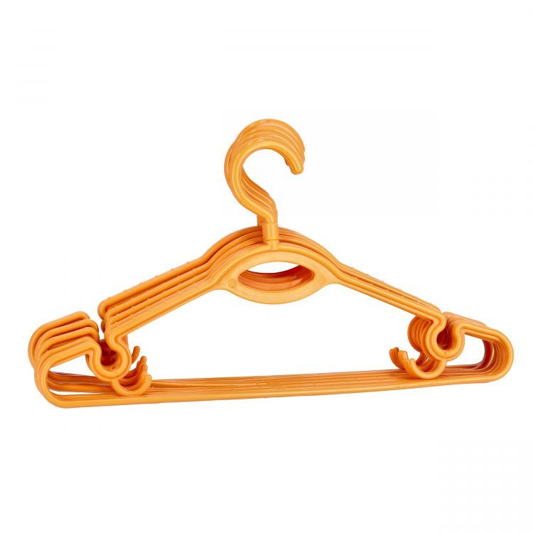Royalford Hanger Set Yellow, 45Cm 6 pieces