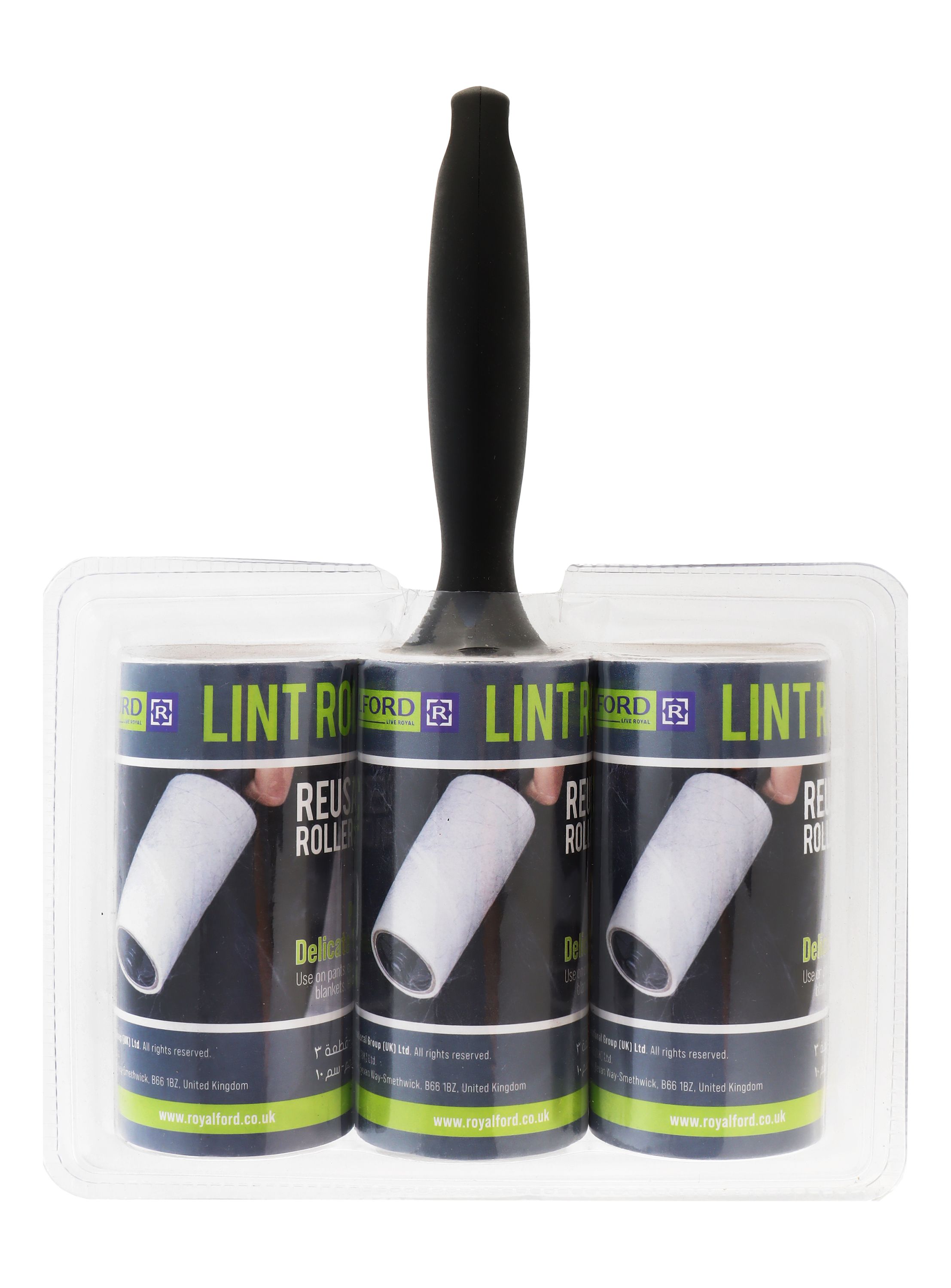 Royalford Reusable Lint Roller with Refills