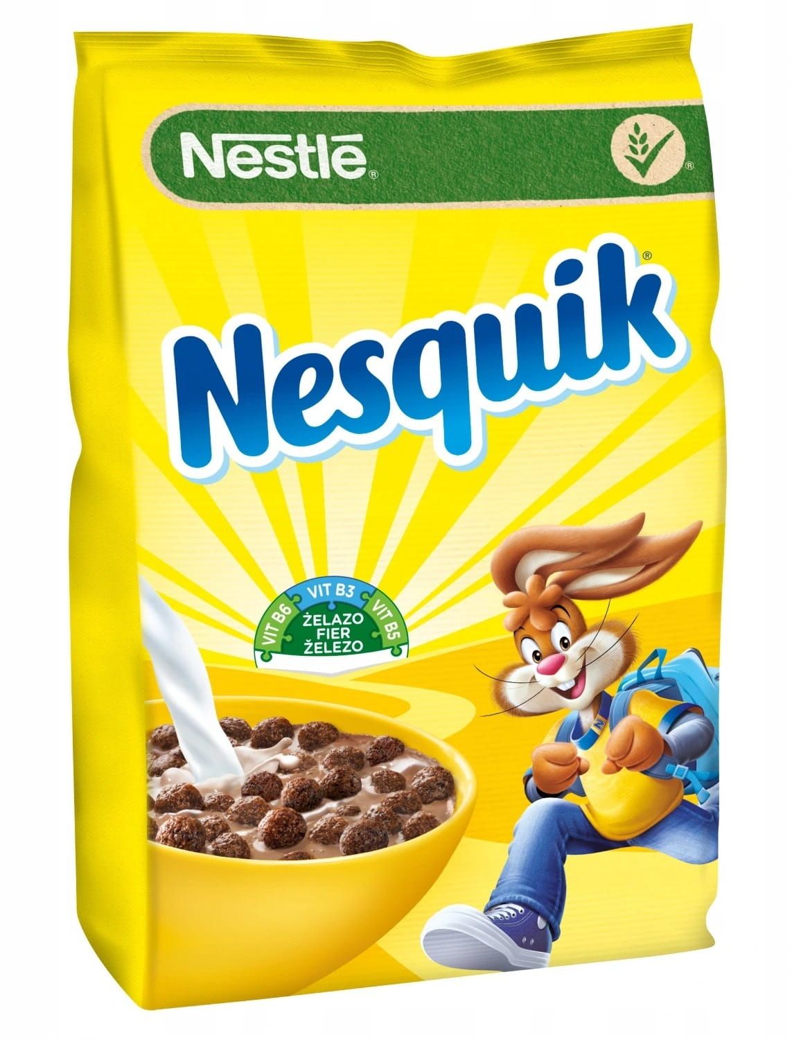 Nesquik Chocolate Flavored Cereals, 500g