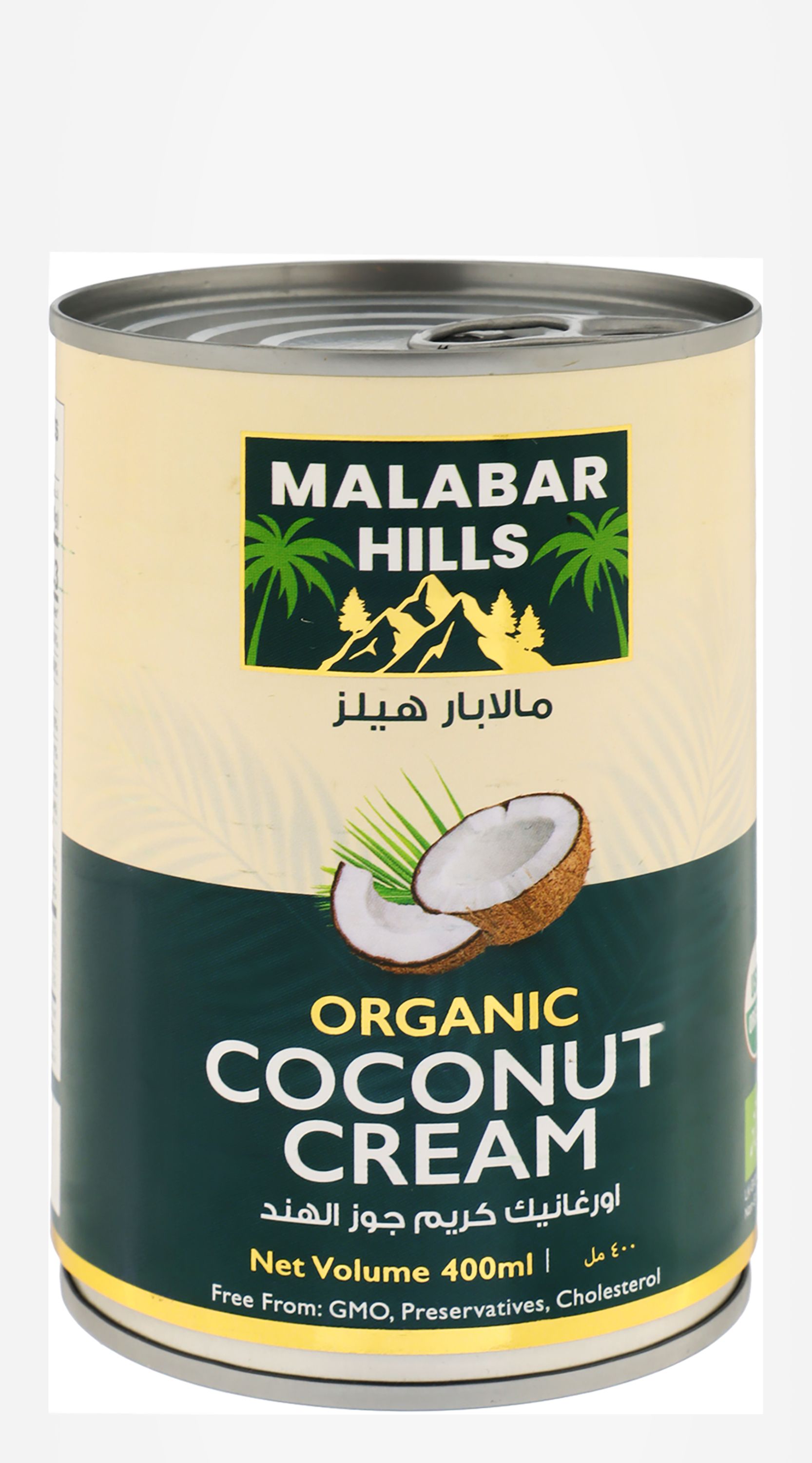 Malabar Hills Organic Coconut Cream, 400ml