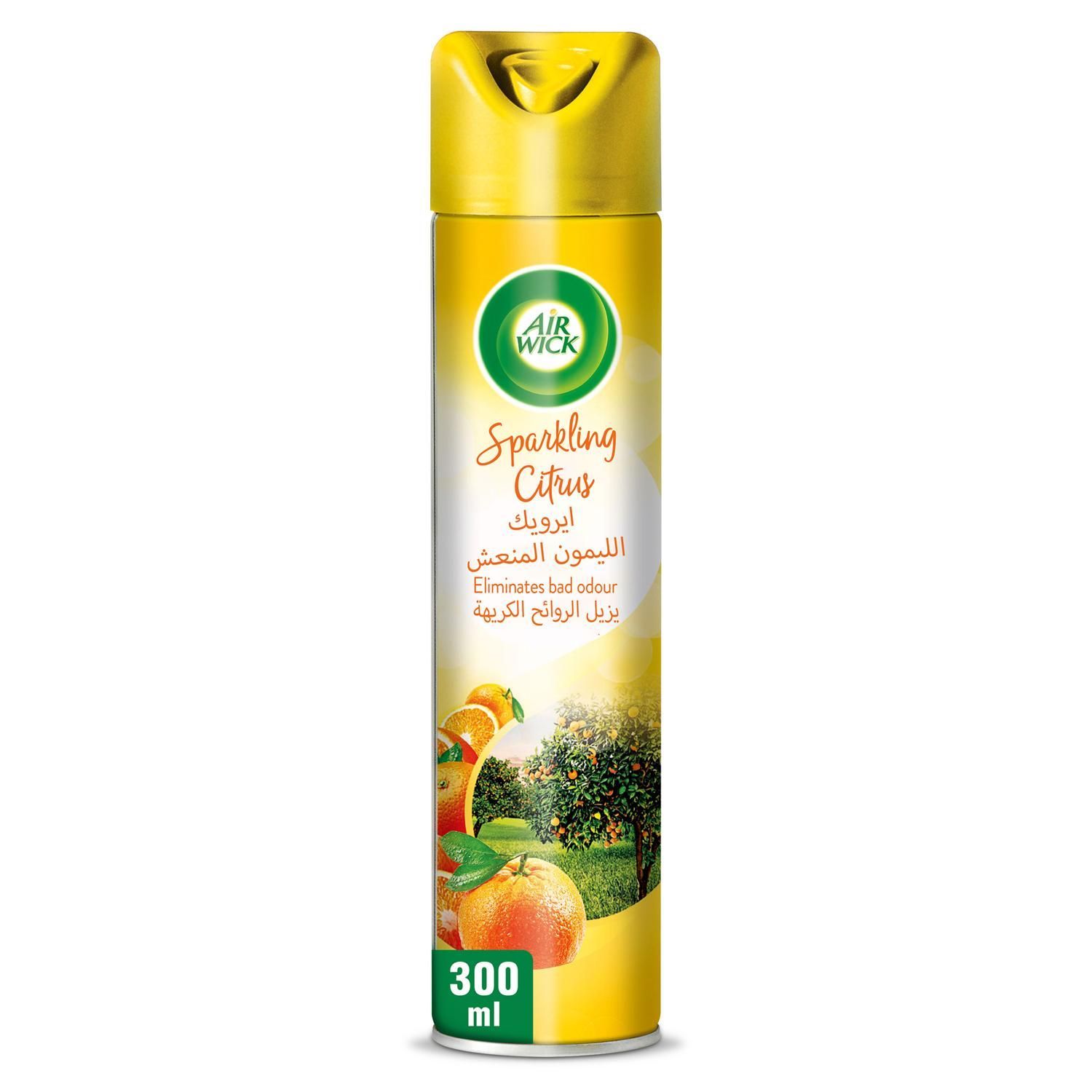 Air Wick Sparkling Citrus Scent Air Freshener, 300ml