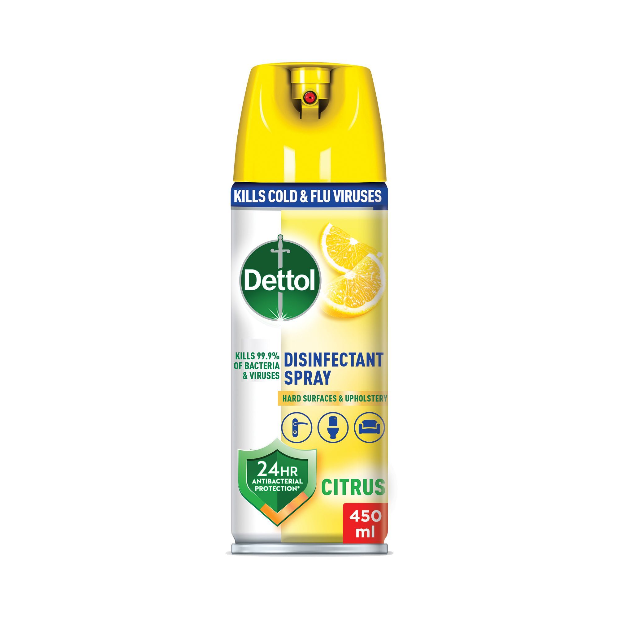 Dettol All in One Citrus Scent Disinfectant Spray, 450ml