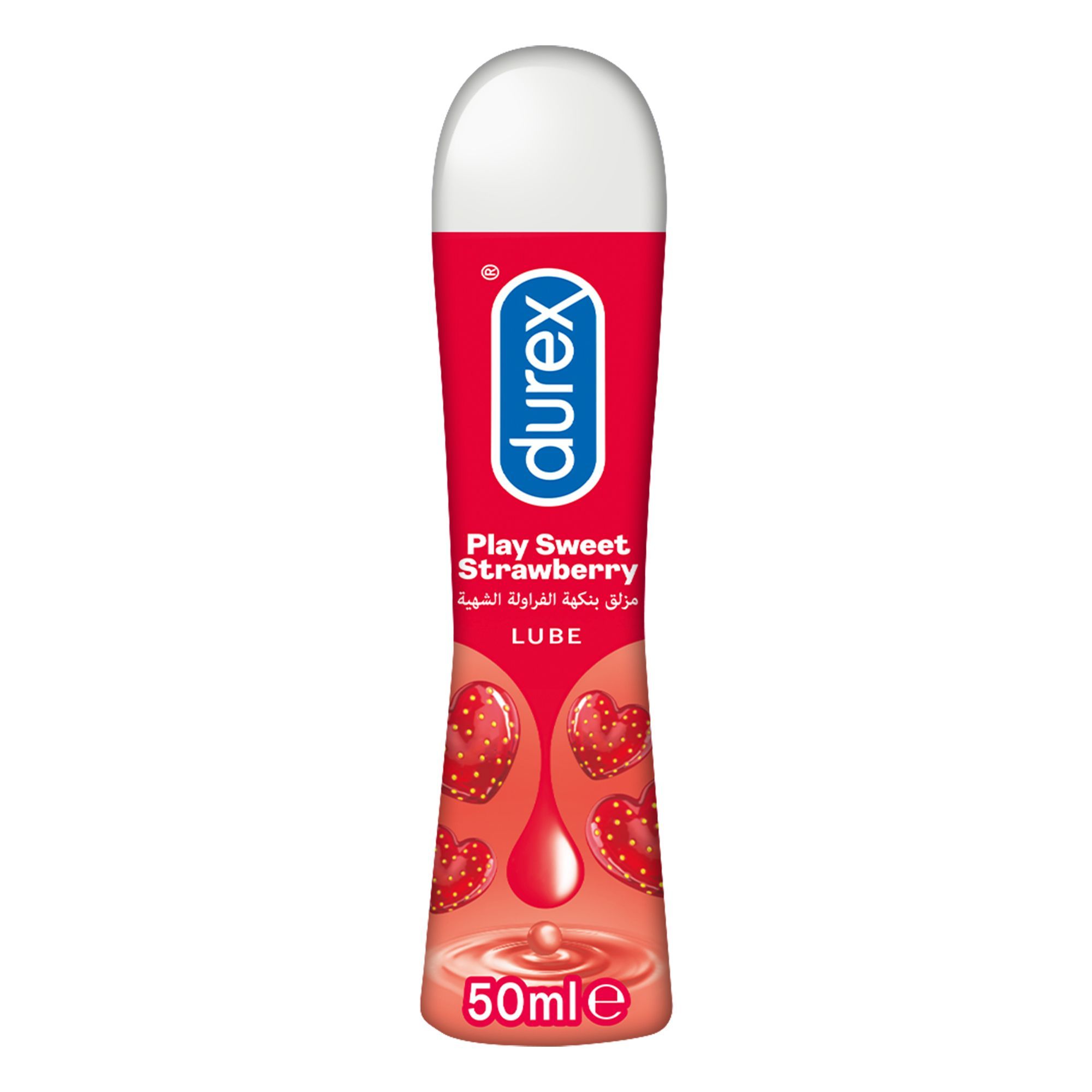 Durex Play Strawberry Lubricant Gel, 50ml