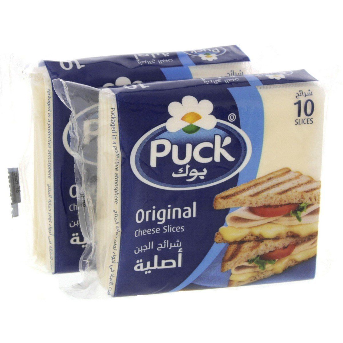 Puck Regular Cheese Slice, 2x200g