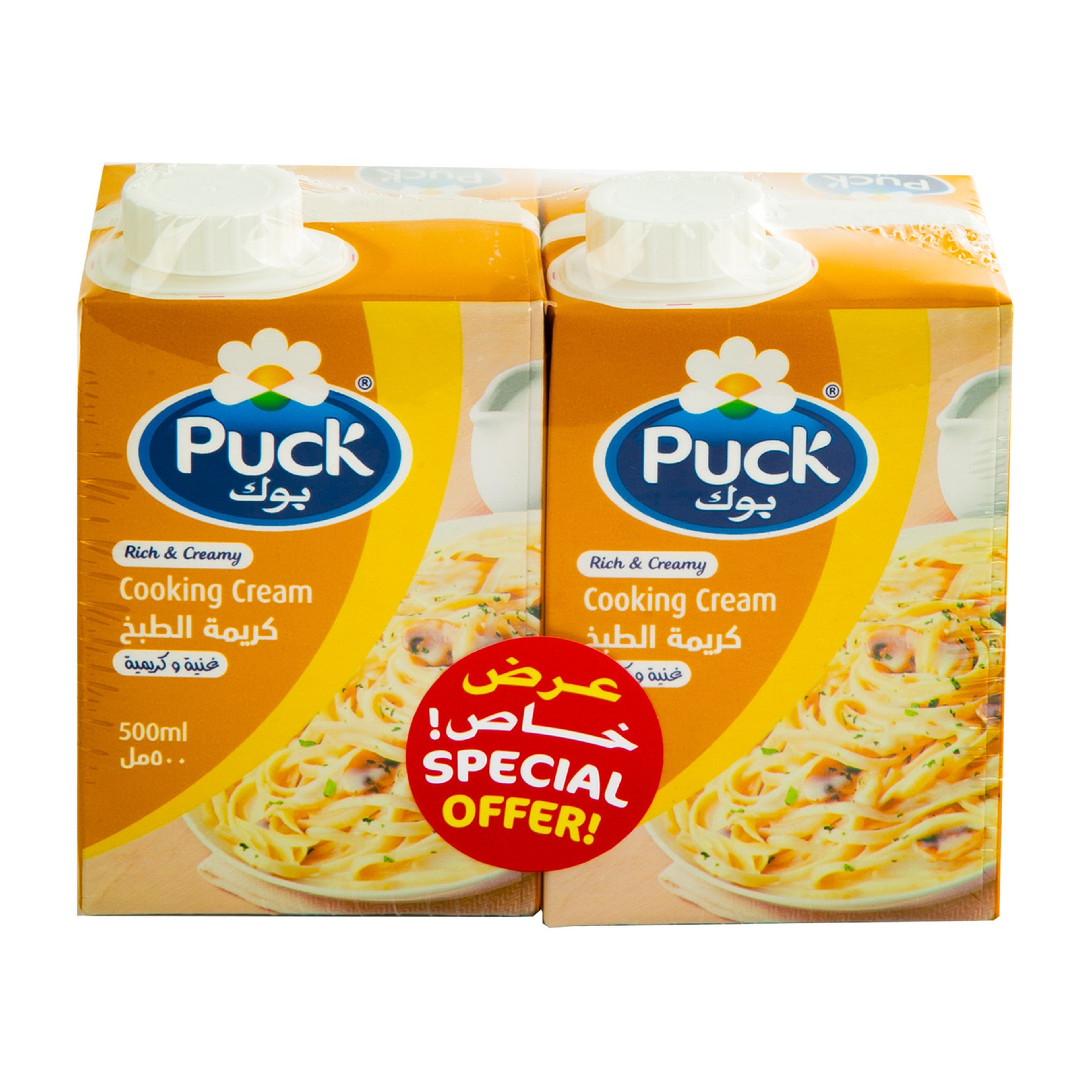 Puck Cooking Cream, 2x500ml