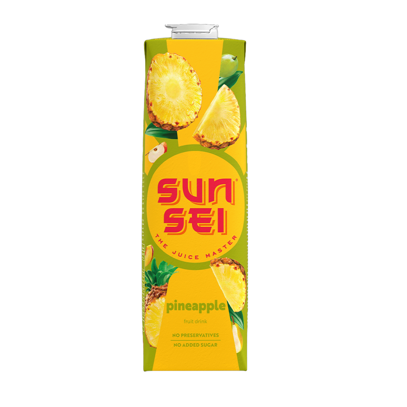 Sunsei Pineapple Fruit Drink No Preservatives, 1L