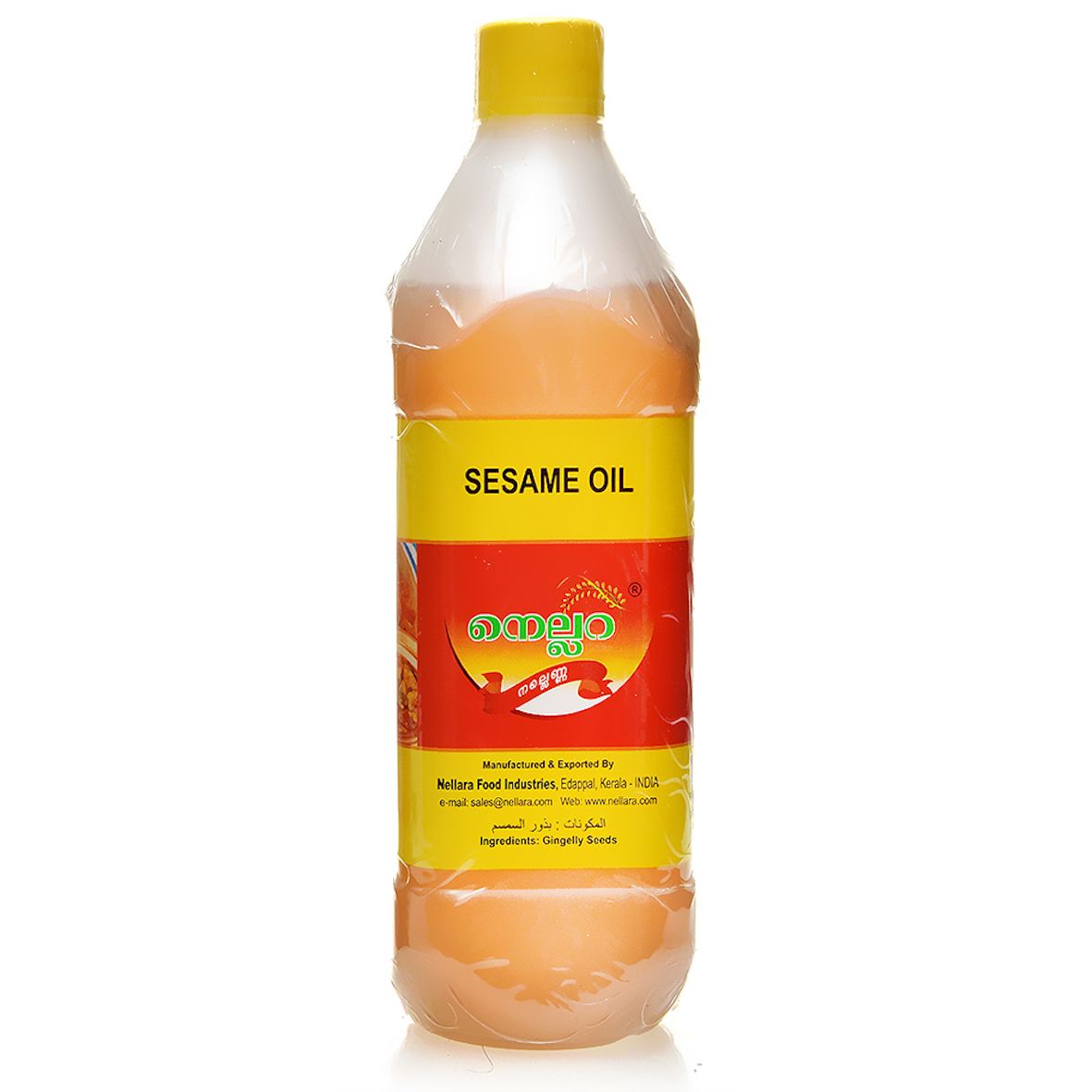 Nellara Gingelly Oil Sesame, 1L