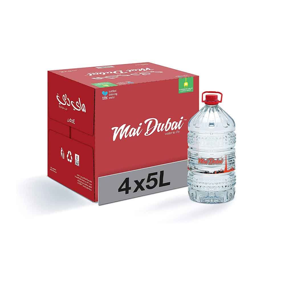 Mai Dubai Bottled Drinking Water, 4x5L