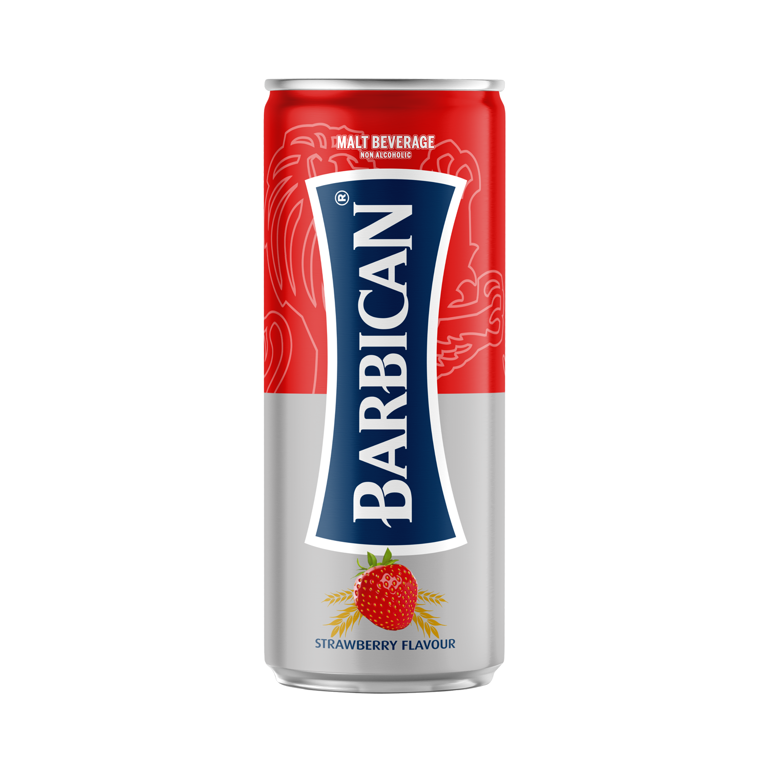 Barbican Non Alcoholic Strawberry Flavour Malt Beverage Can, 250ml