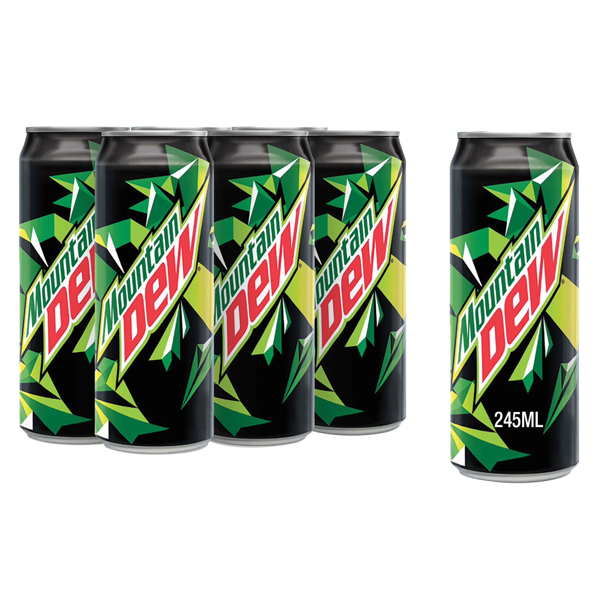 Mountain Dew Can, 6x245ml