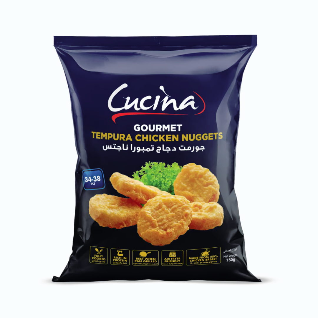 Cucina Frozen Chicken Tempura Nuggets, 750g
