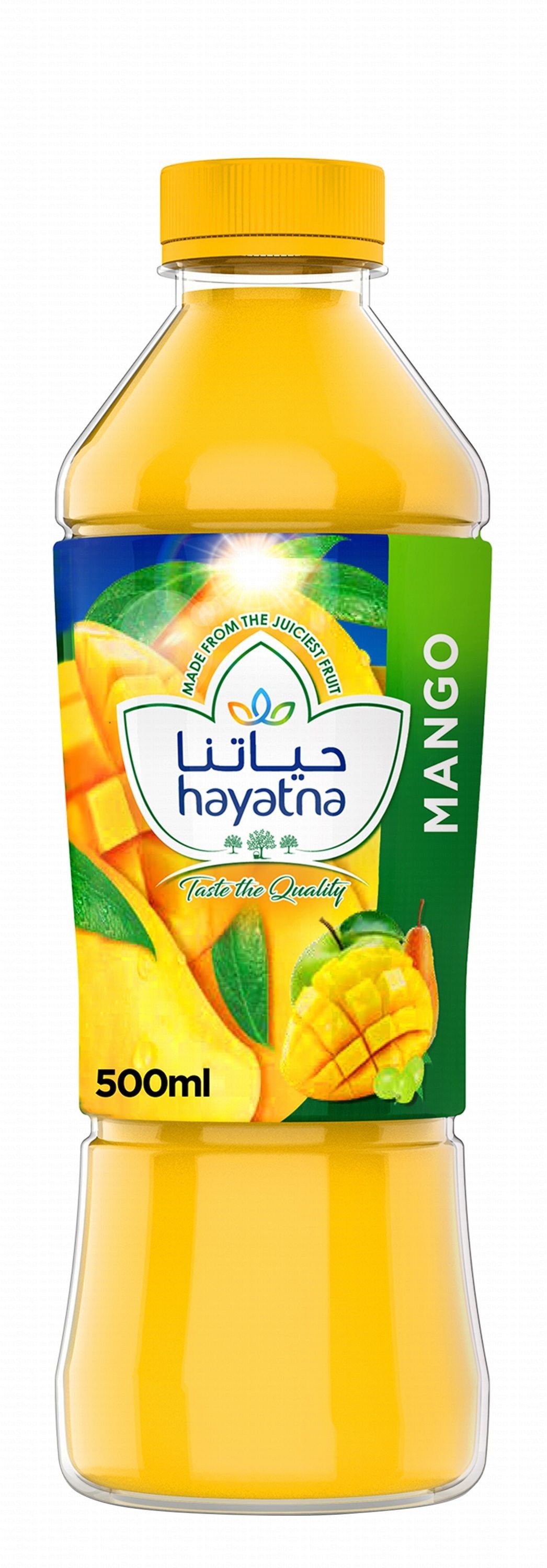 Hayatna Mango Cocktail Juice, UAE, 500ml