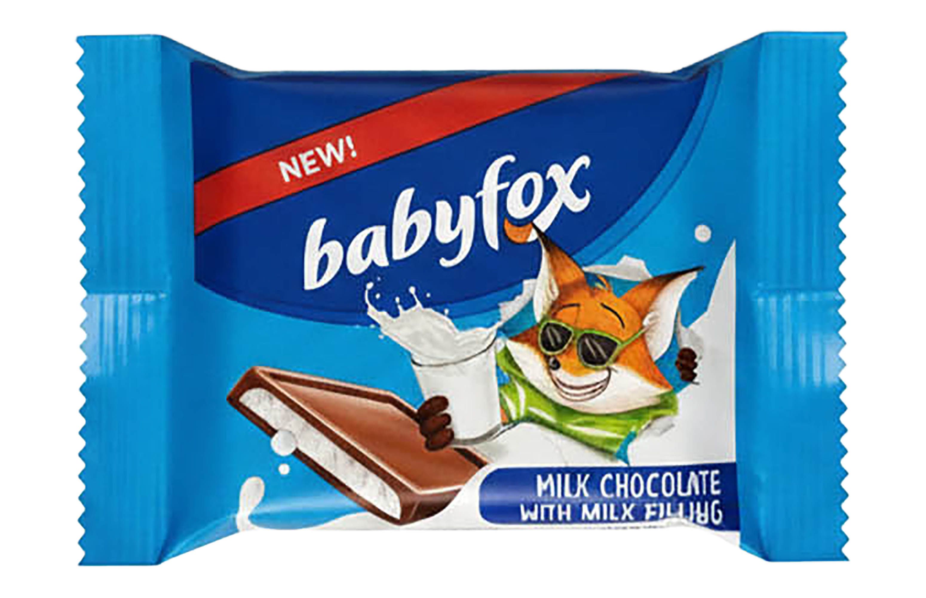 Babyfox Milk Chocolate Bar, 12g