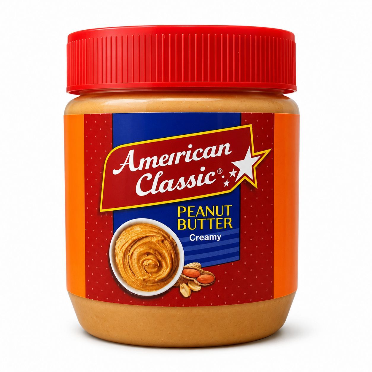 American Classic Creamy Peanut Butter Spread, 340g