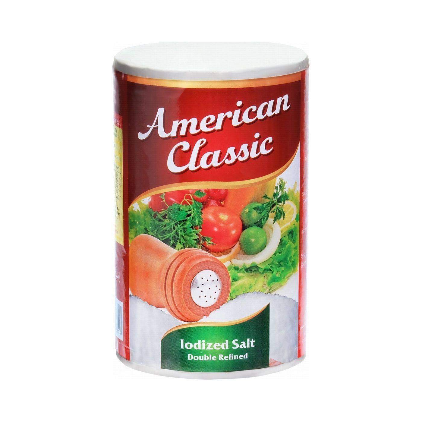 American Classic IODIZED SALT DOUBLE REFINED 26OZ
