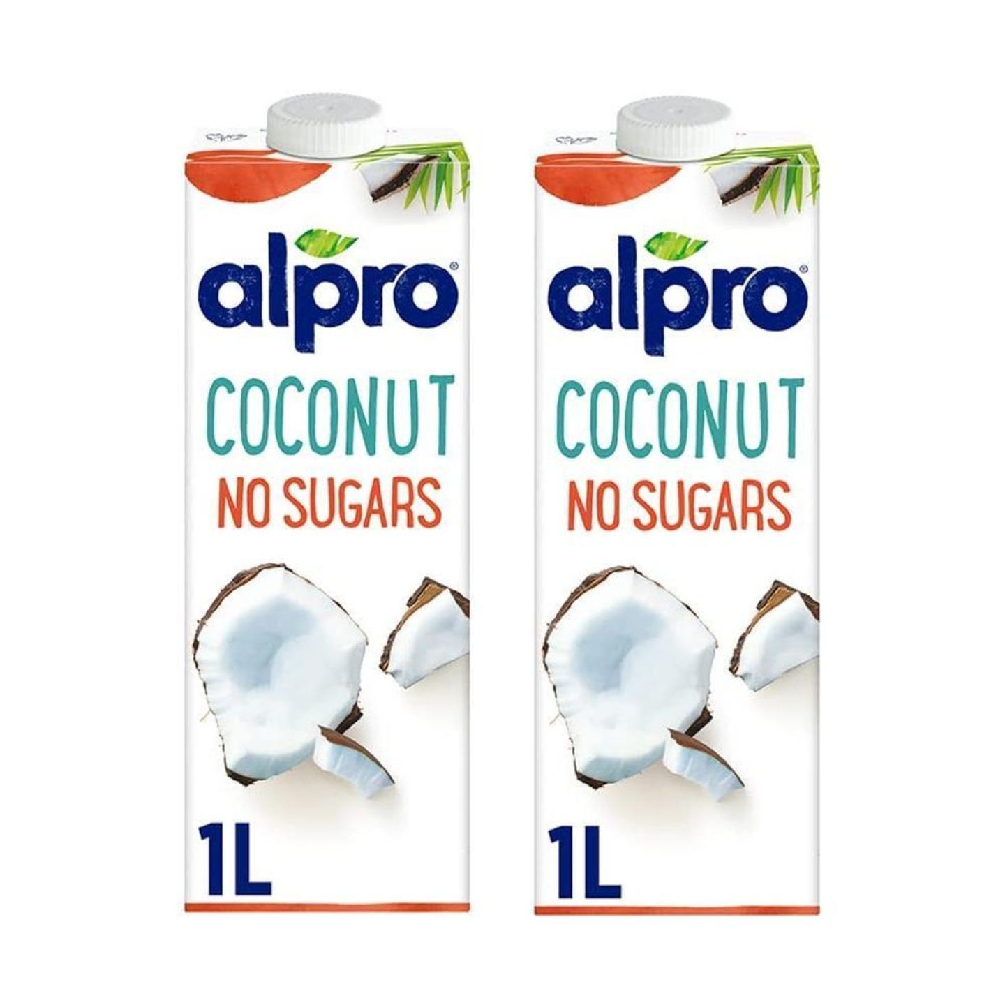 Alpro Unsweetened Coconut Drink, 2x1L