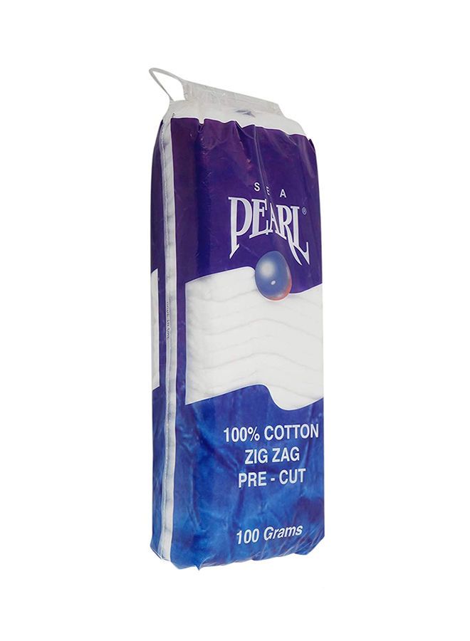 Sea Pearl Zig Zag Pre-Cut Cotton 100g