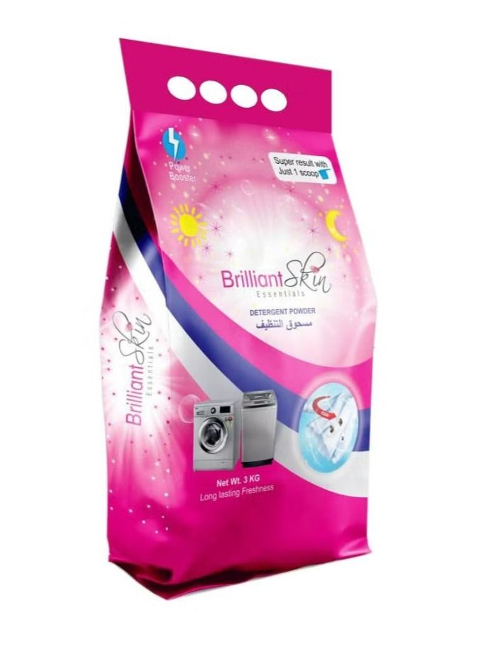 Brilliant Skin Detergent Powder, 3kg