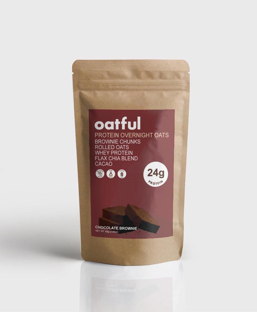 Oatful Chocolate Brownie Protein Overnight Oats 85 g