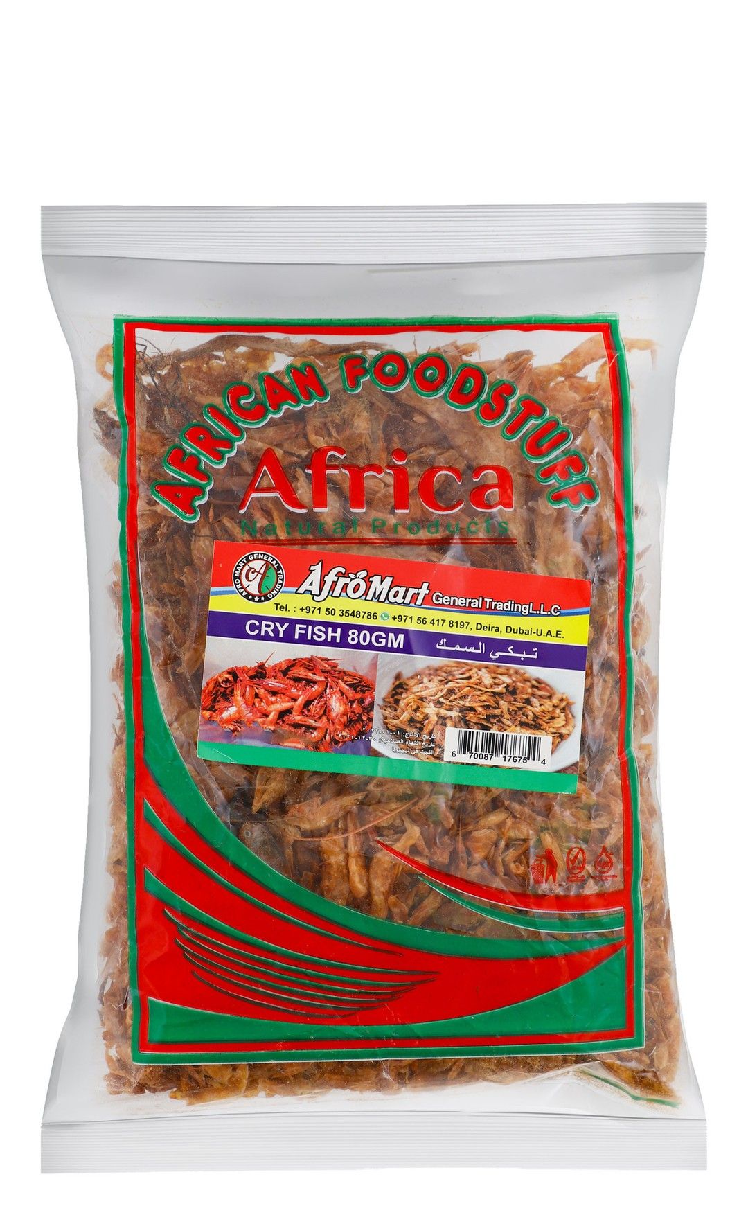 Talal Foodstuff Packing Cry Fish, 80g