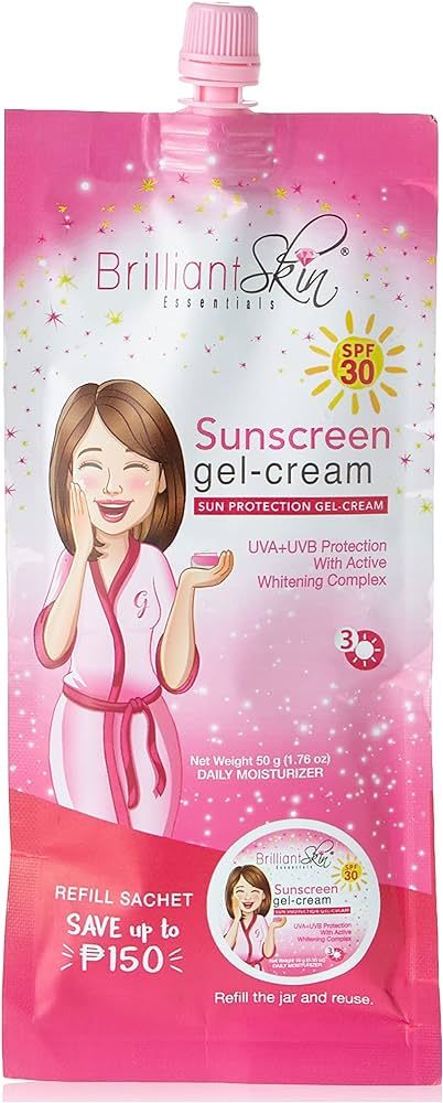 Brilliant Sunscreen Gel Cream SPF30, 50g