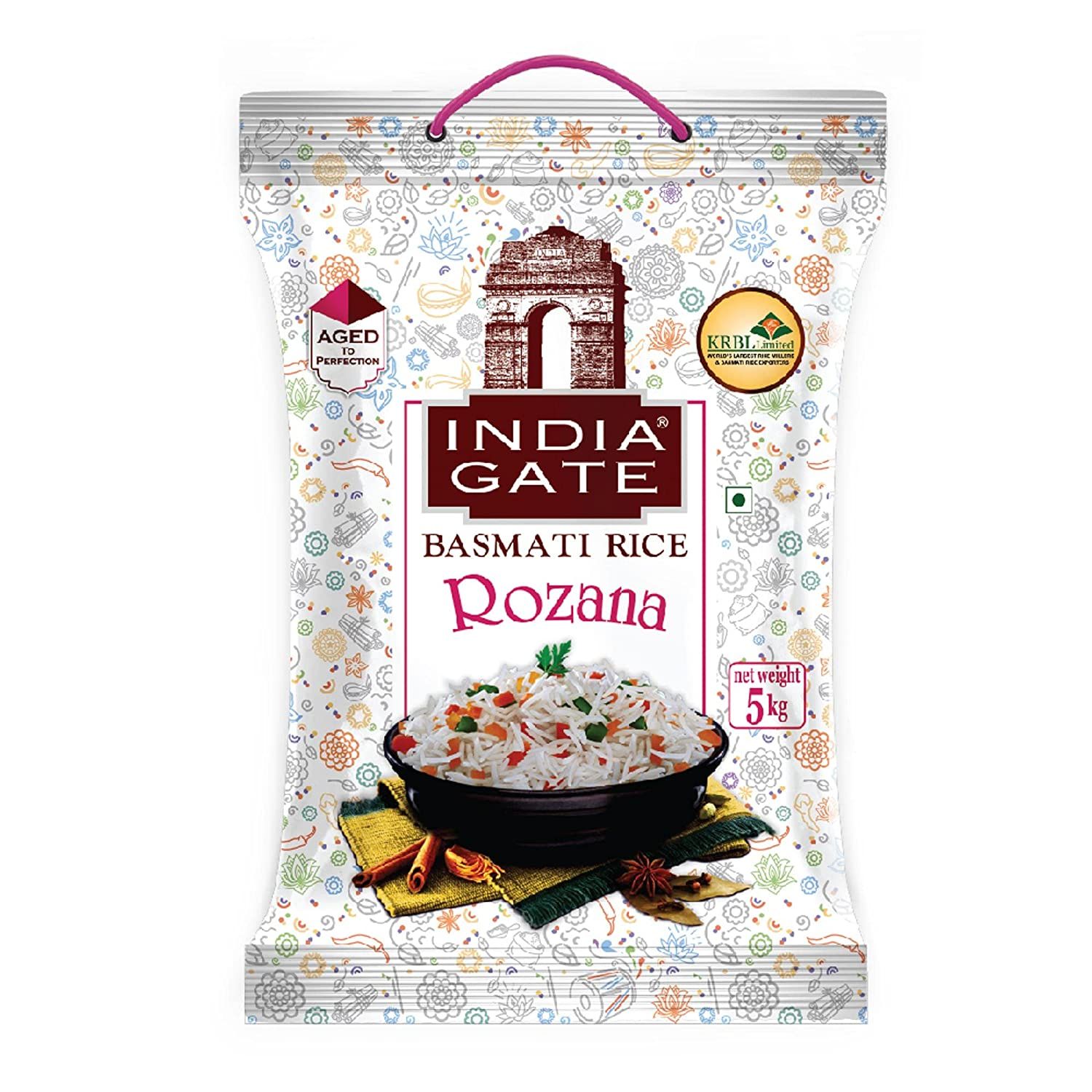 India Gate Rozanna Basmati Rice, 5kg