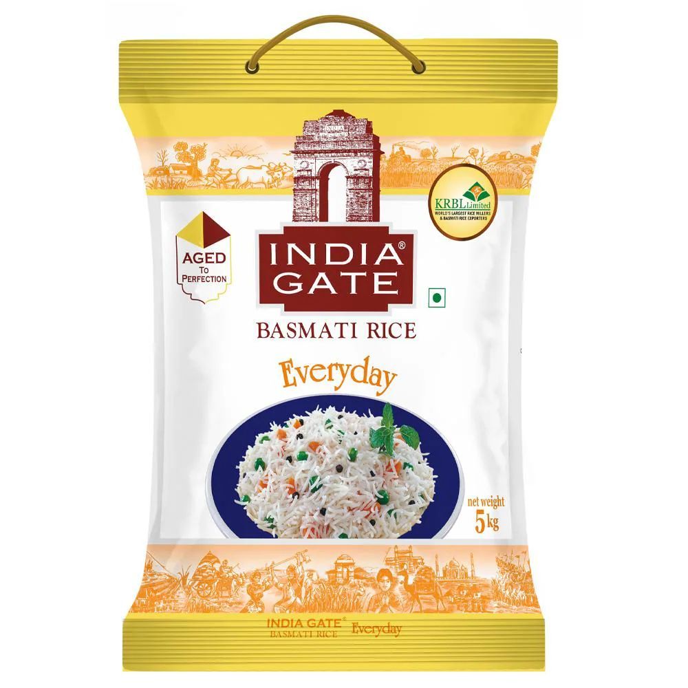 India Gate Everyday Basmati Rice, 5kg
