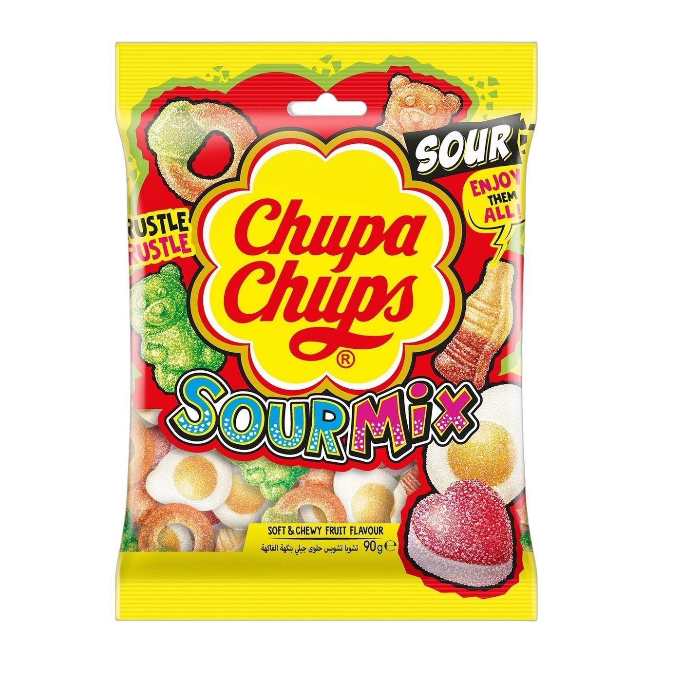 Chupa Chups Sour Mix Jellies, 90g