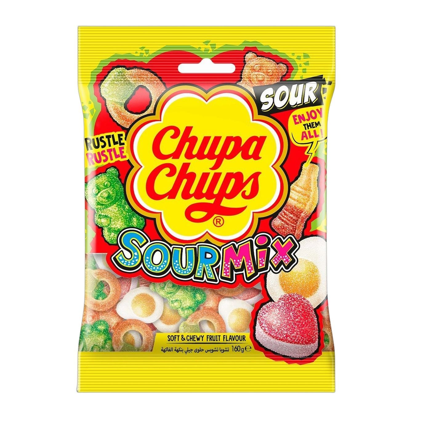 Chupa Chups Sour Mix Jellies, 160g