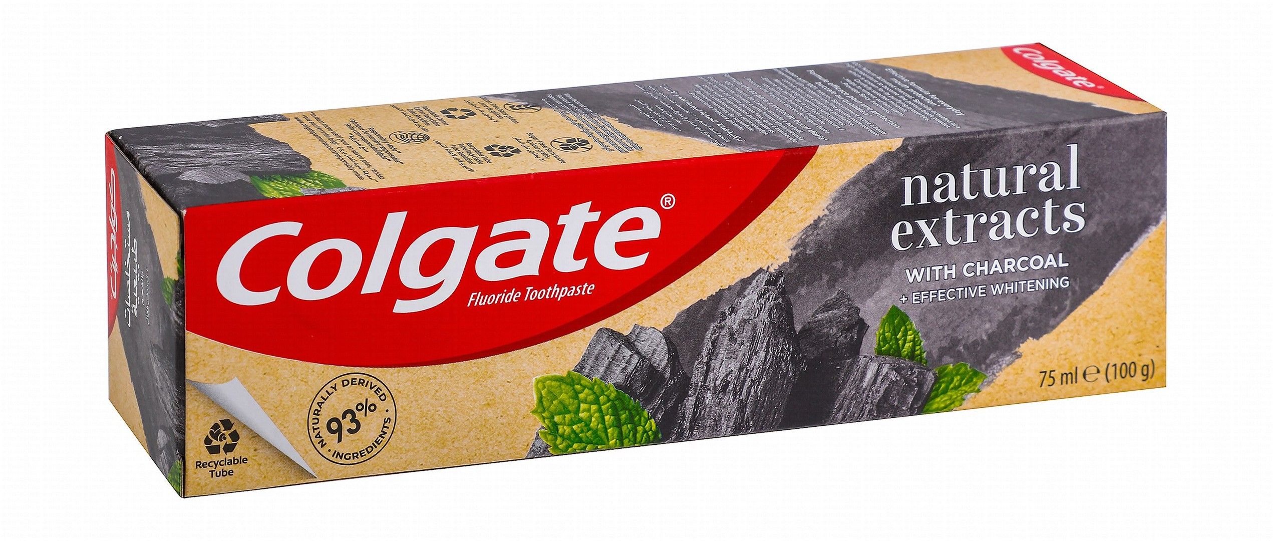 Colgate Natural Extracts Charcoal Whitening Toothpaste, 75ml