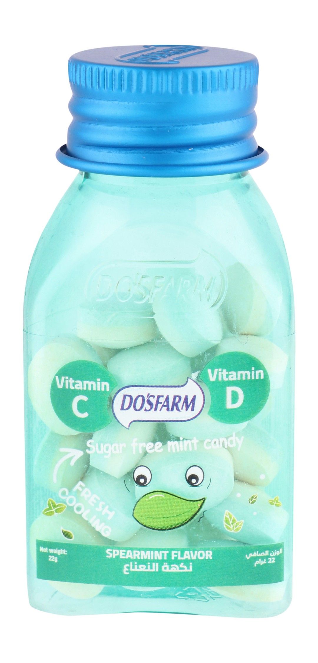 Do's Farm Mint Candies with Vitaminsee - Spearmint Flavor, 22g