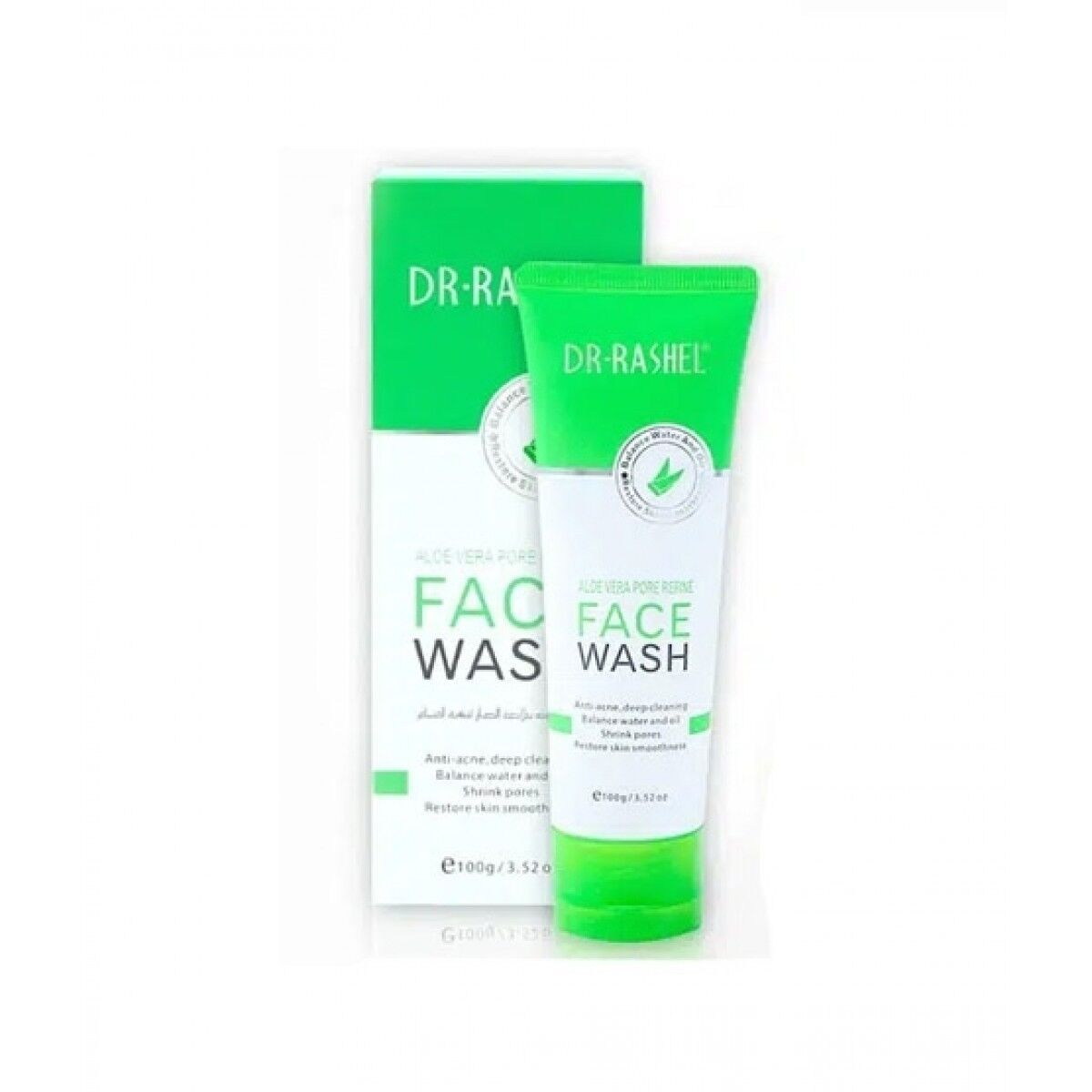 Dr.Rashel Aloe Vera Pore Refine Face Wash, 100g