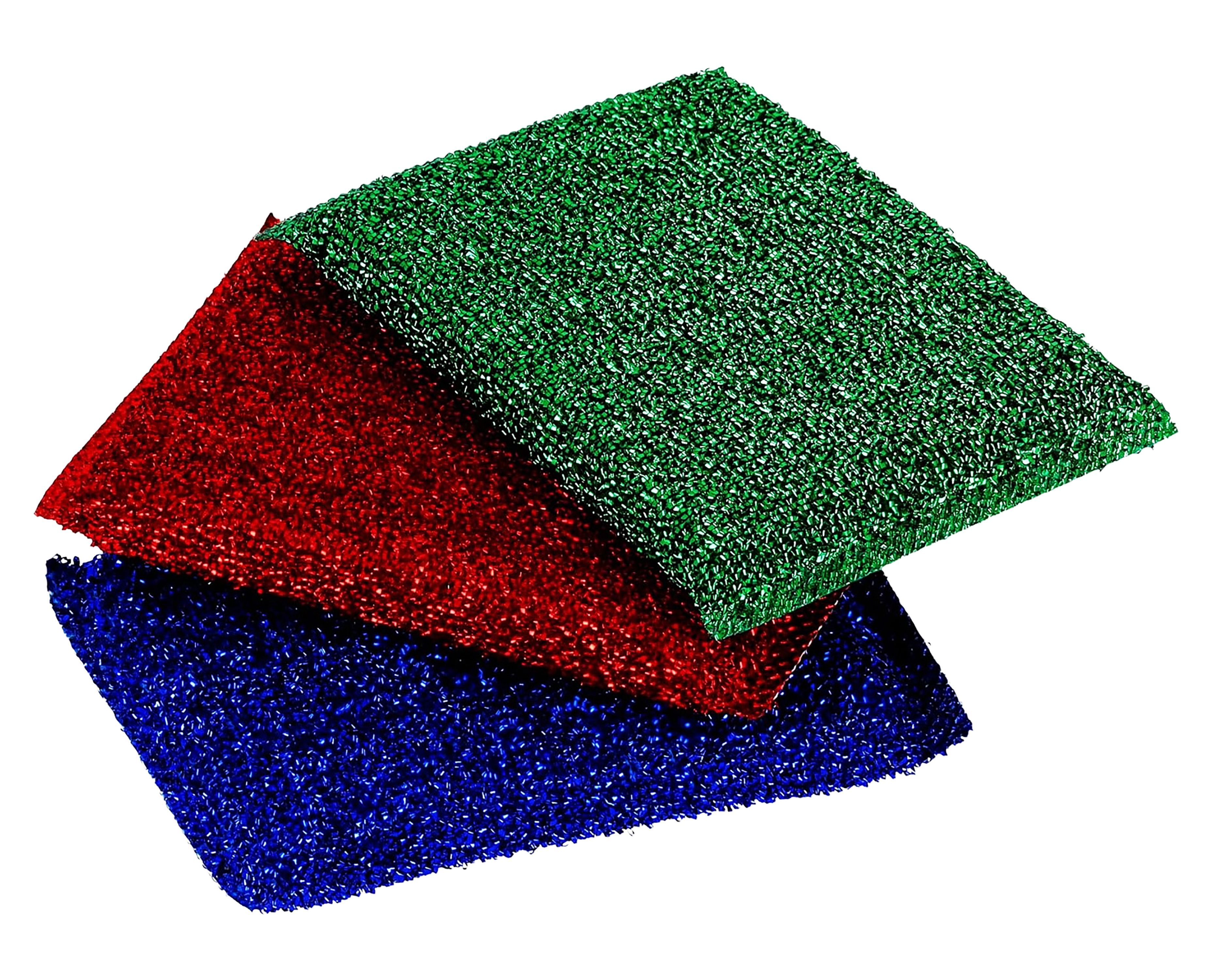3-Piece Colorful Cleaning Scrubber Set
