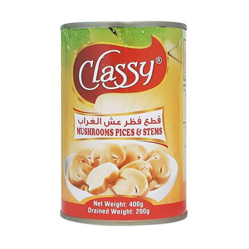 Classy Mushrooms Pices & Stems