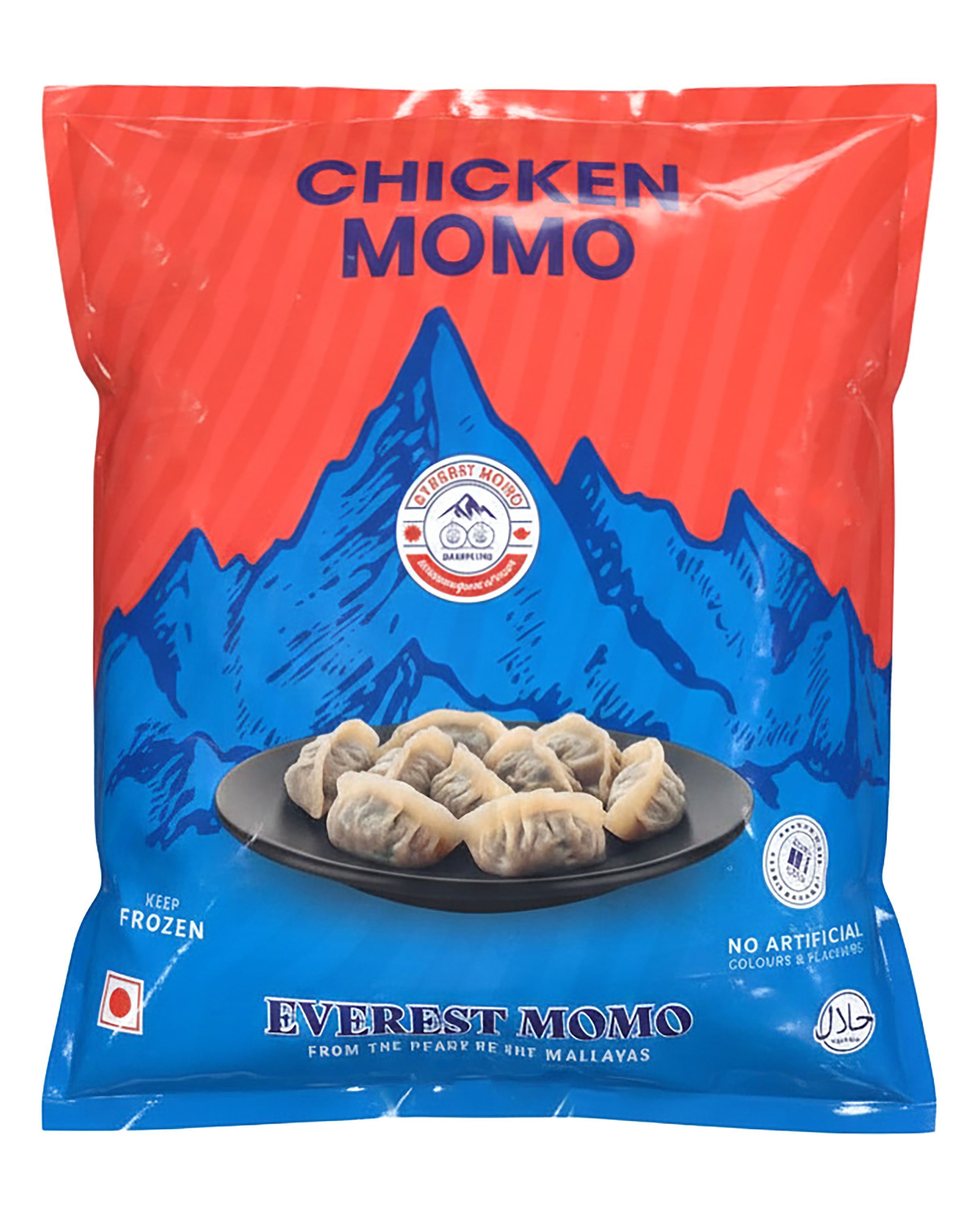 Everest Frozen Momo Chicken (30 Pieces), 840 g