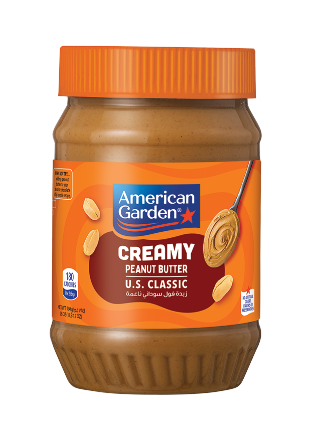American Garden Creamy Peanut Butter, Vegan, Gluten Free, 794g