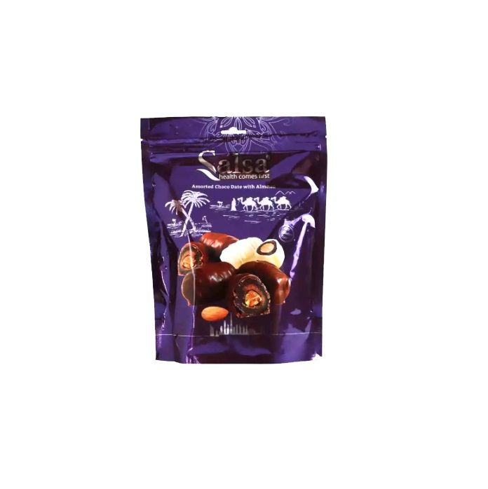 Salsa Assorted Chocolate Date with Almond, 500g