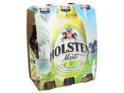 Holsten Non-Alcoholic Lemon With Mint Malt Beverage 330 ml X 6 pcs