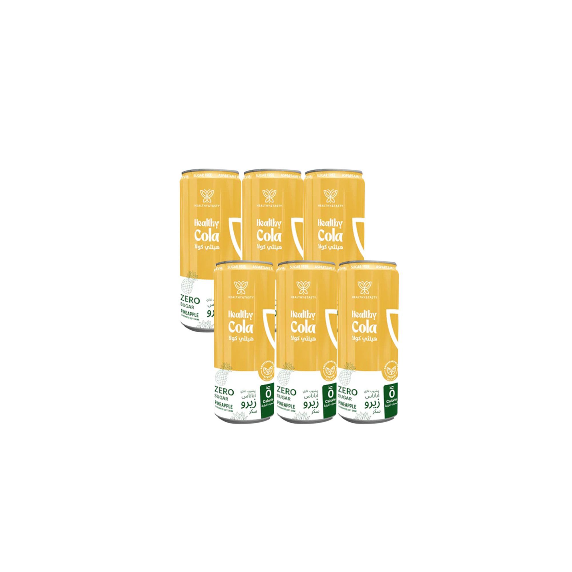 Healthy & Tasty Pineapple Drink, 6x250ml