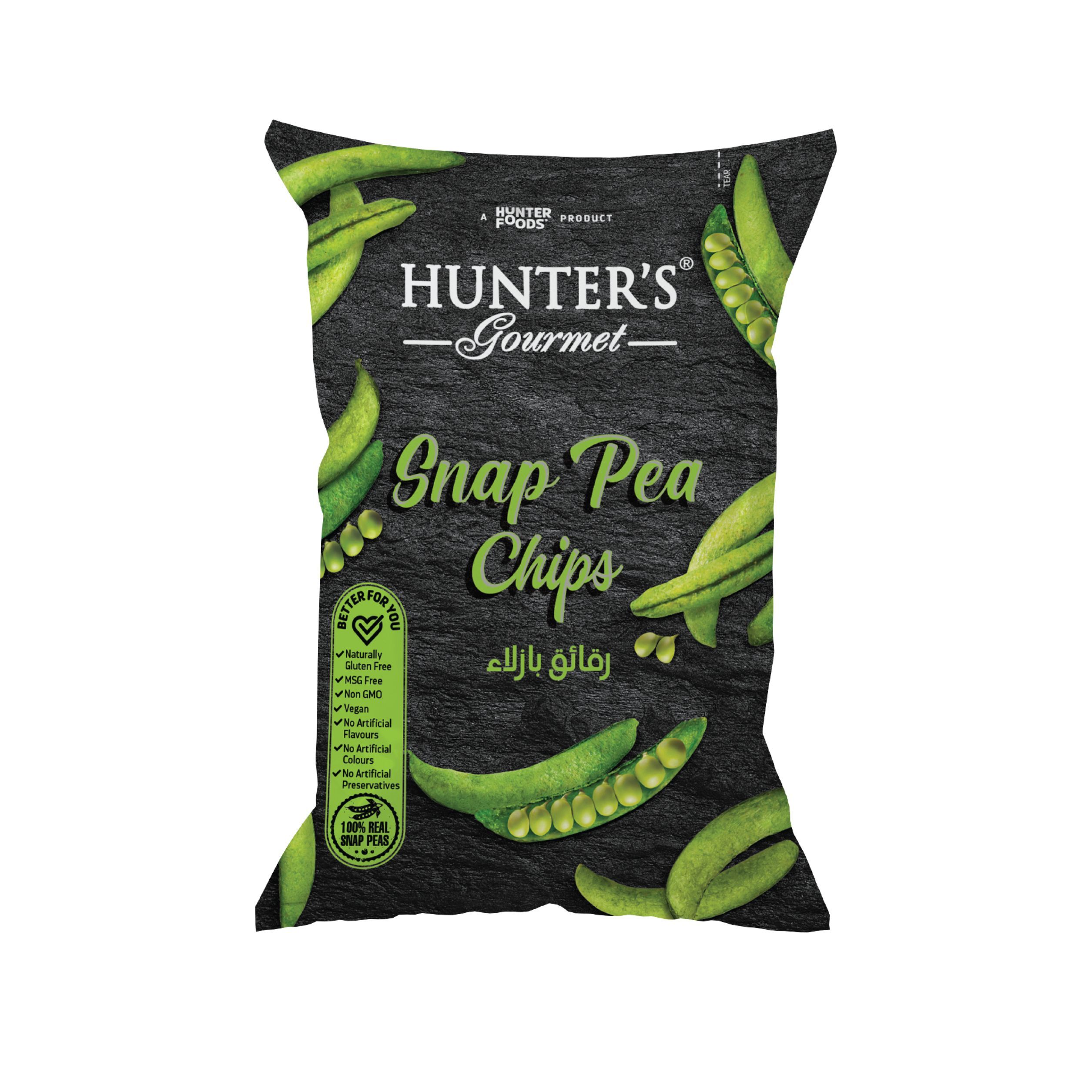 Hunter's Gourmet Snap Peas Chips 50g