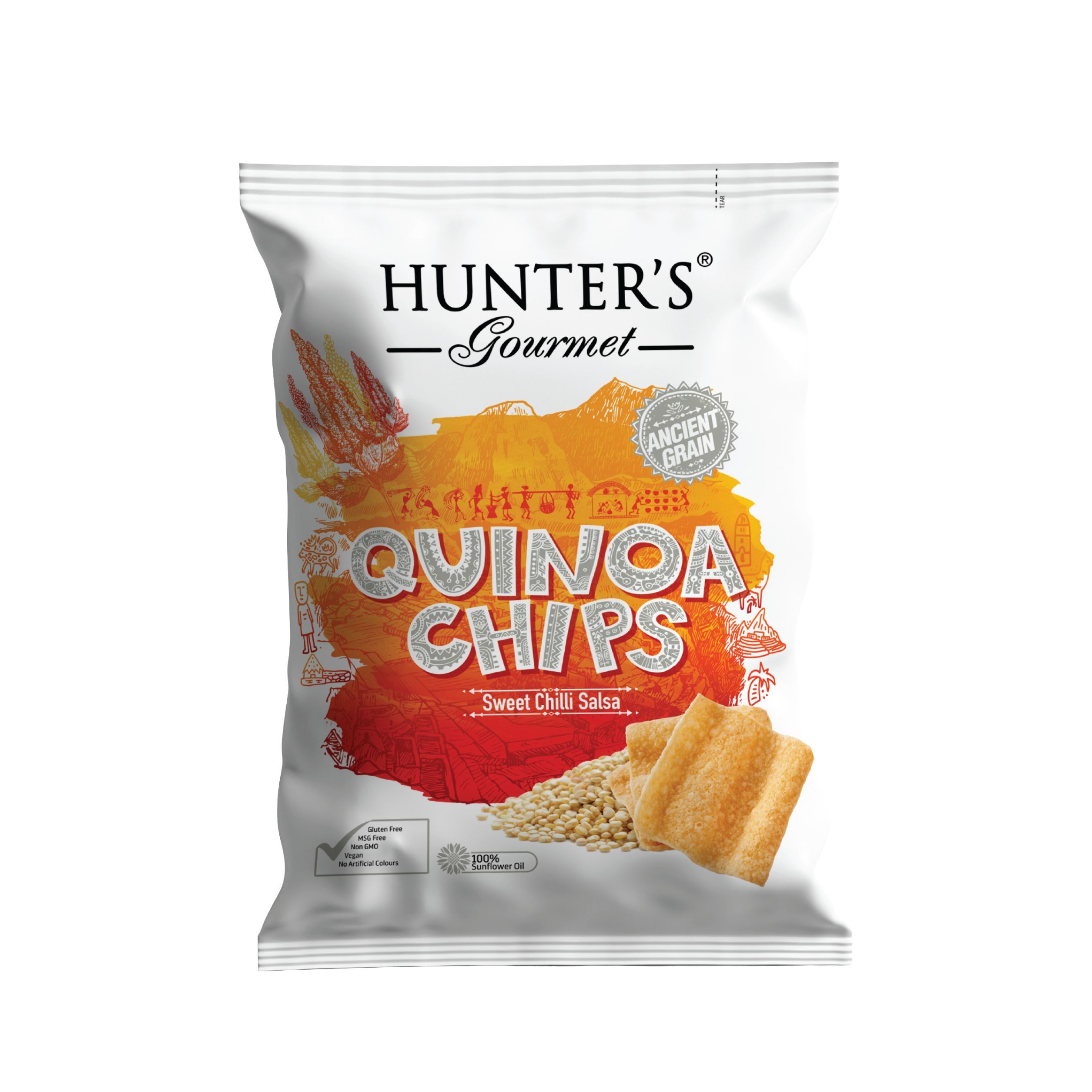 Hunter's Gourmet Sweet Chilli Salsa Quinoa Chips, 75g