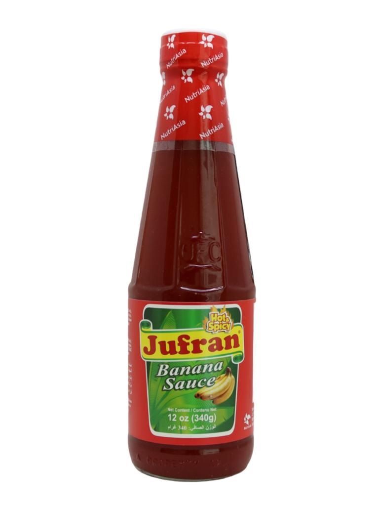 Jufran Hot & Spicy Banana Sauce, 340g