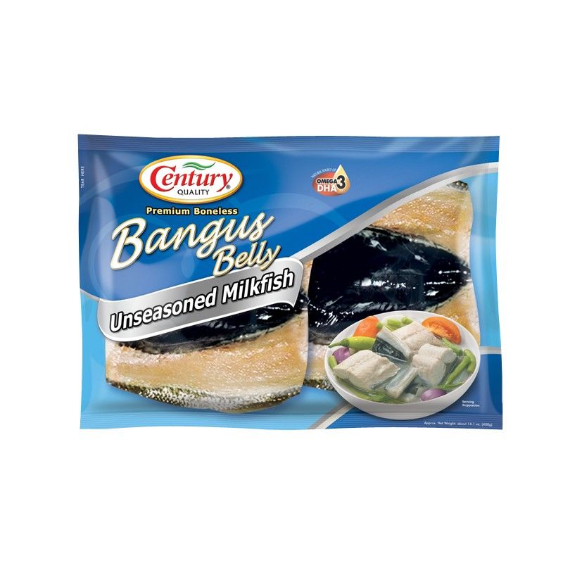 Century Unseasoned Milkfish Belly 400 g