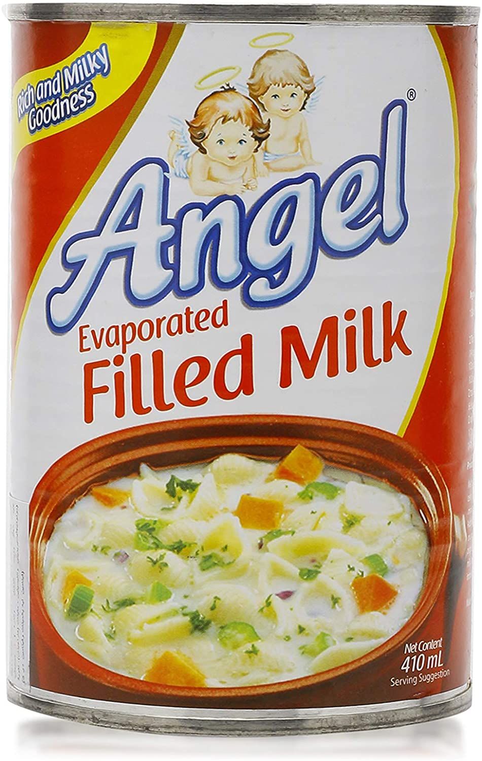Angel Evaporated Filled Milk, 410ml