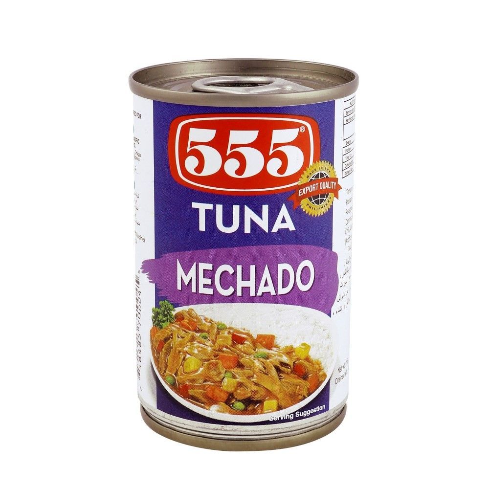 555 Tuna Flakes Mechado, 155g