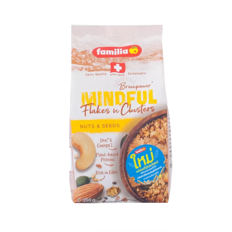 Familia Mindful Flakes and Clusters Oats, 350g
