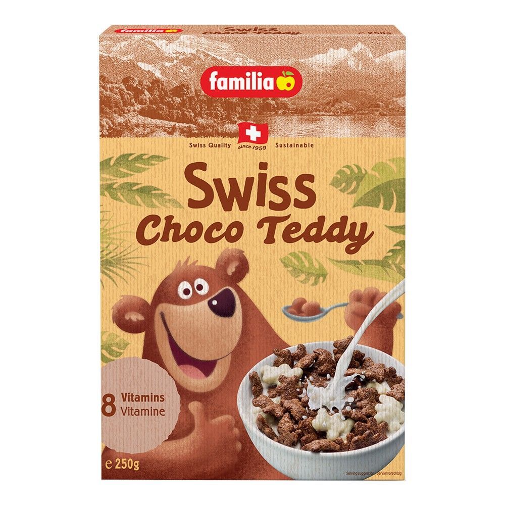 Familia Swiss Choco Teddy Cereals 250 g